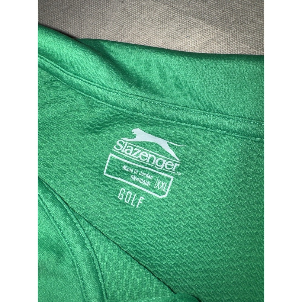 Slazenger Men's XXL 2X Golf Tech Performance Short Sleeve Polo Shirt Lot of 3 - Picture 6 of 15